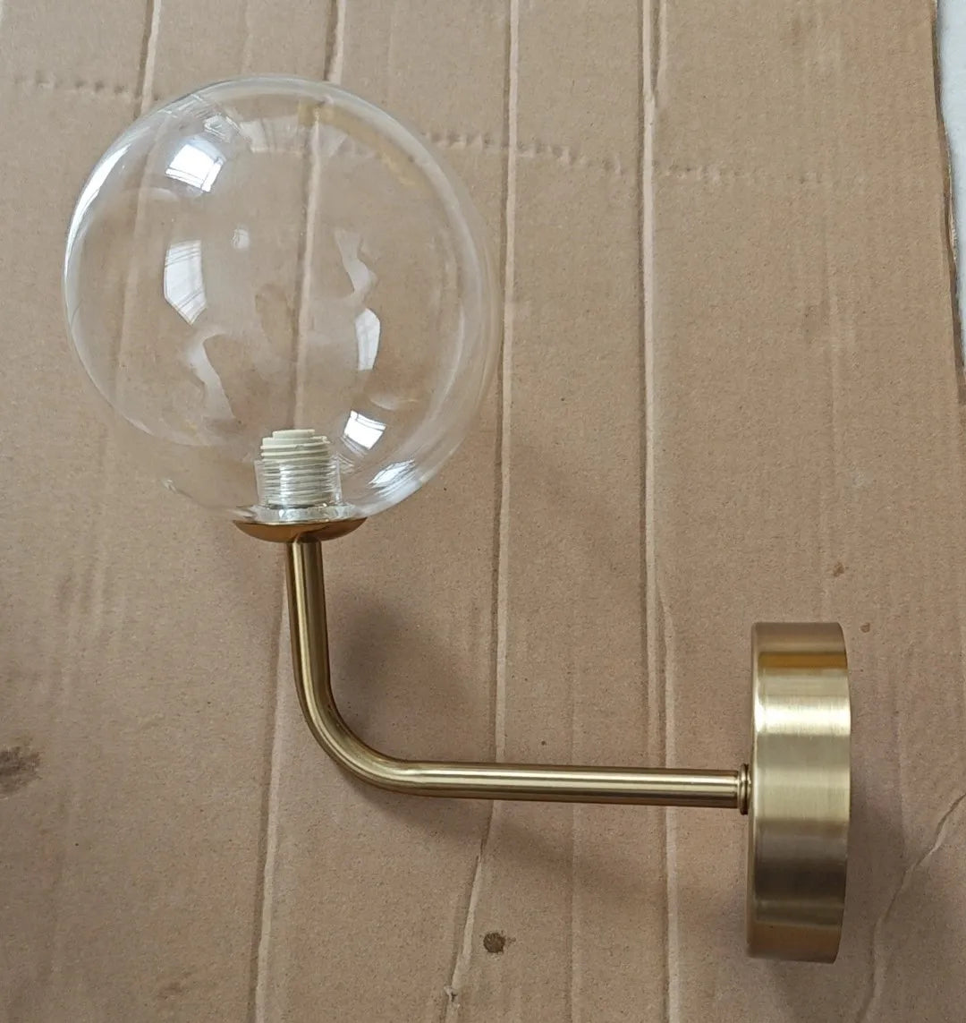 NordicLuxe - Glass Wall Lamp - Modern LED Lamp for Bedroom and Living Room