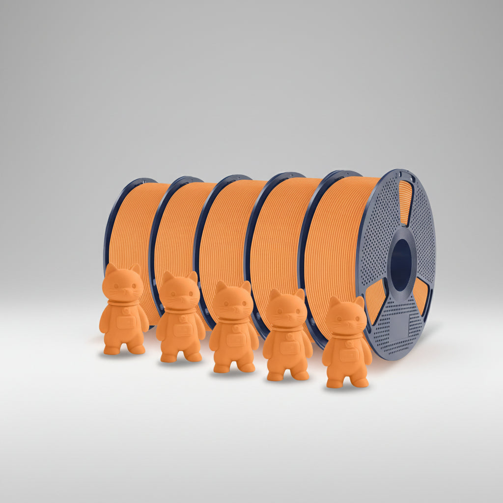 PLA Matte 3D Filament FDM Printers Kleurvolle Milieuvriendelijke Materialen