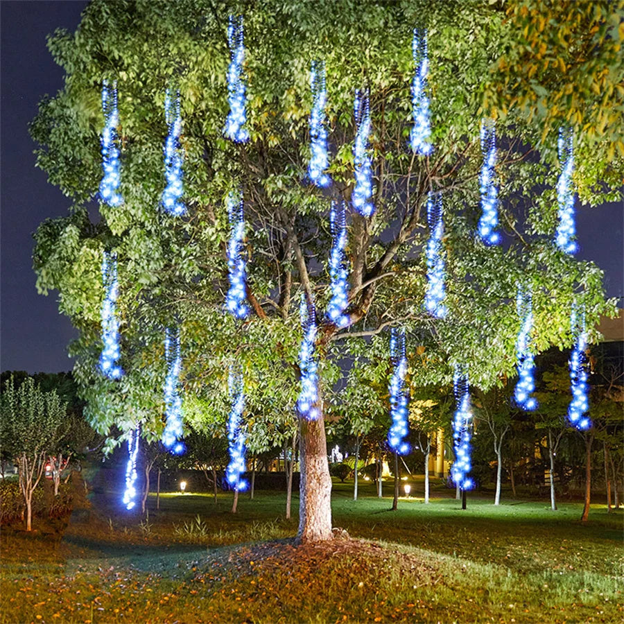 TwinkleStream - Guirnalda Brillante para Decoración Exterior