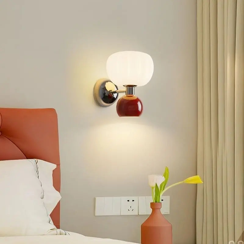 PumpkinLicht - Modern LED Wall Lamp With Double Head For Living Room and Bedroom