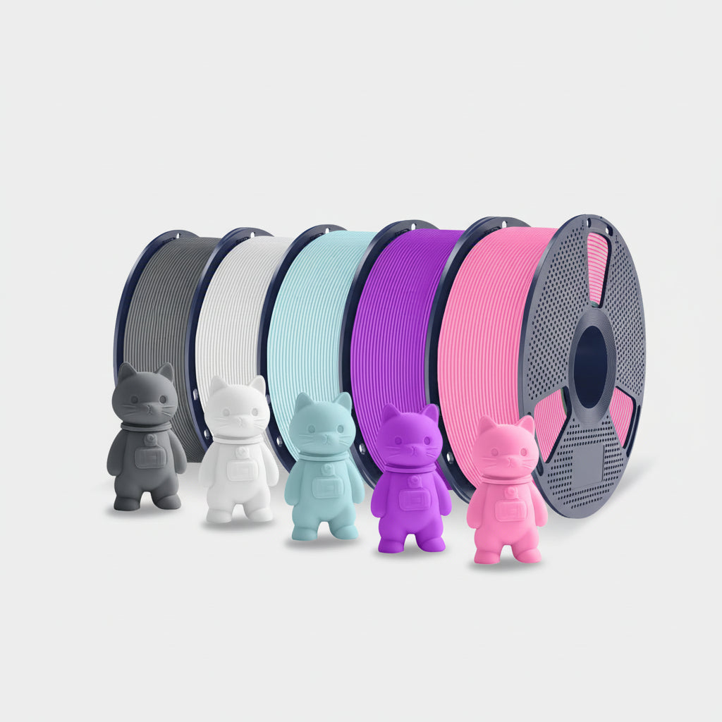 PLA Matte 3D Filament FDM Printers Kleurvolle Milieuvriendelijke Materialen