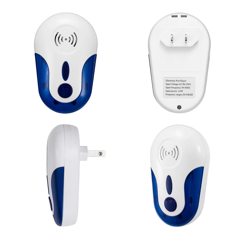 Repellente per parassiti Muggen Dispositivo elettrico antizanzare Antiratti Anticucaracha Contro gli insetti per uso interno