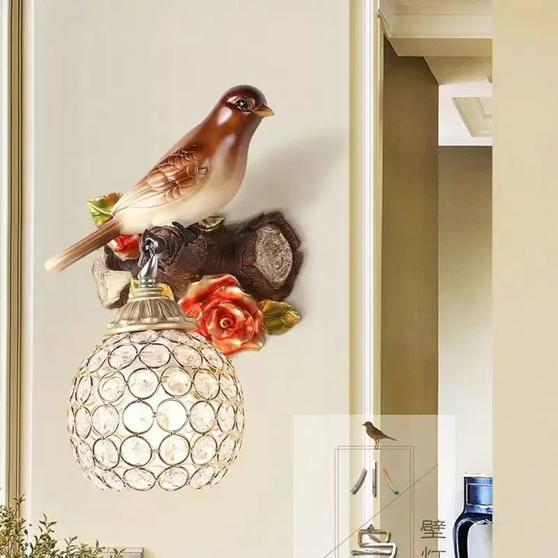 BirdGlow - Moderne LED Wandlamp voor Woonkamer en Slaapkamer