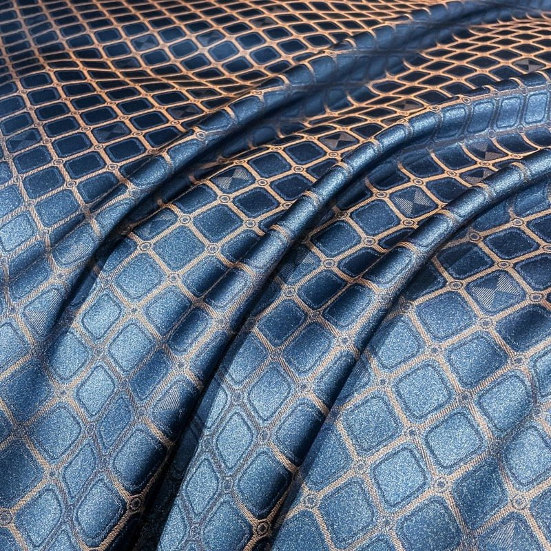 Royale Diamond Duvet Cover Set - Egyptian Cotton