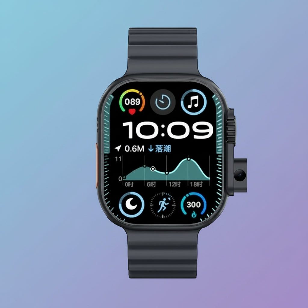 Smartwatch Gps 4g Aluminium Sporthorloge Amoled Scherm