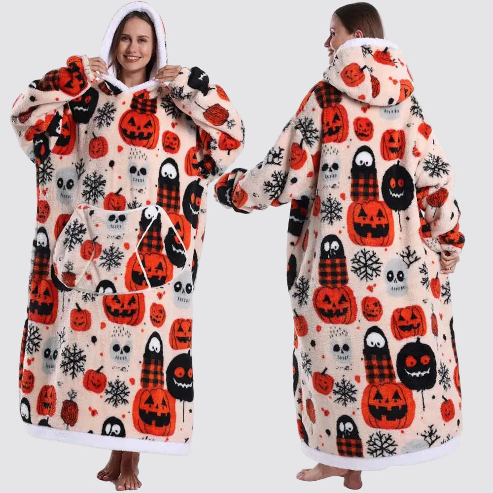 Fleece Oversized Hoodie Gezellige Stijlvolle Slaapzak Hoodie