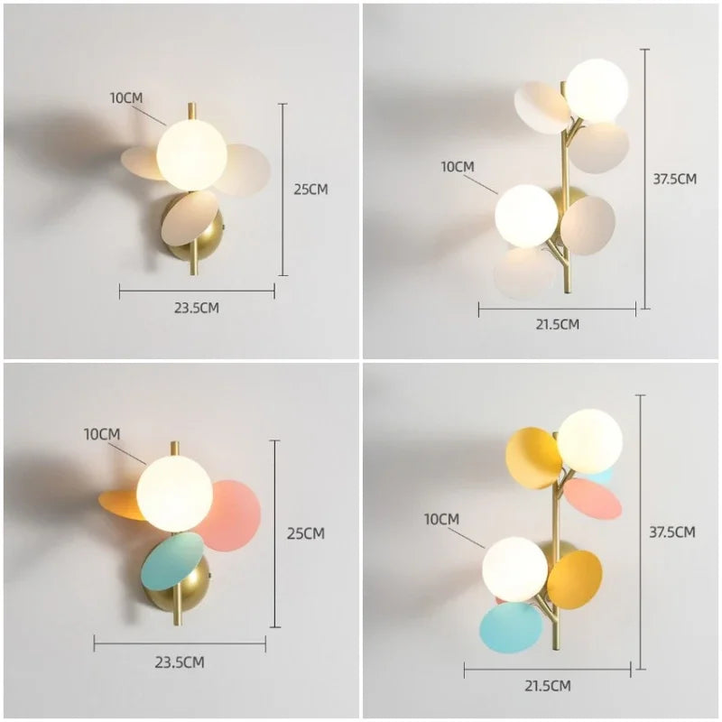MacronLicht - Colorful LED Acrylic Sconce