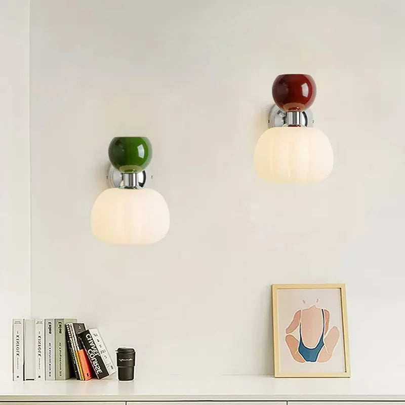 PumpkinLicht - Modern LED Wall Lamp With Double Head For Living Room and Bedroom