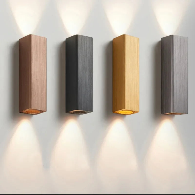 GlowLuxe - Modern LED Wall Lamp for Bedroom & Hallway