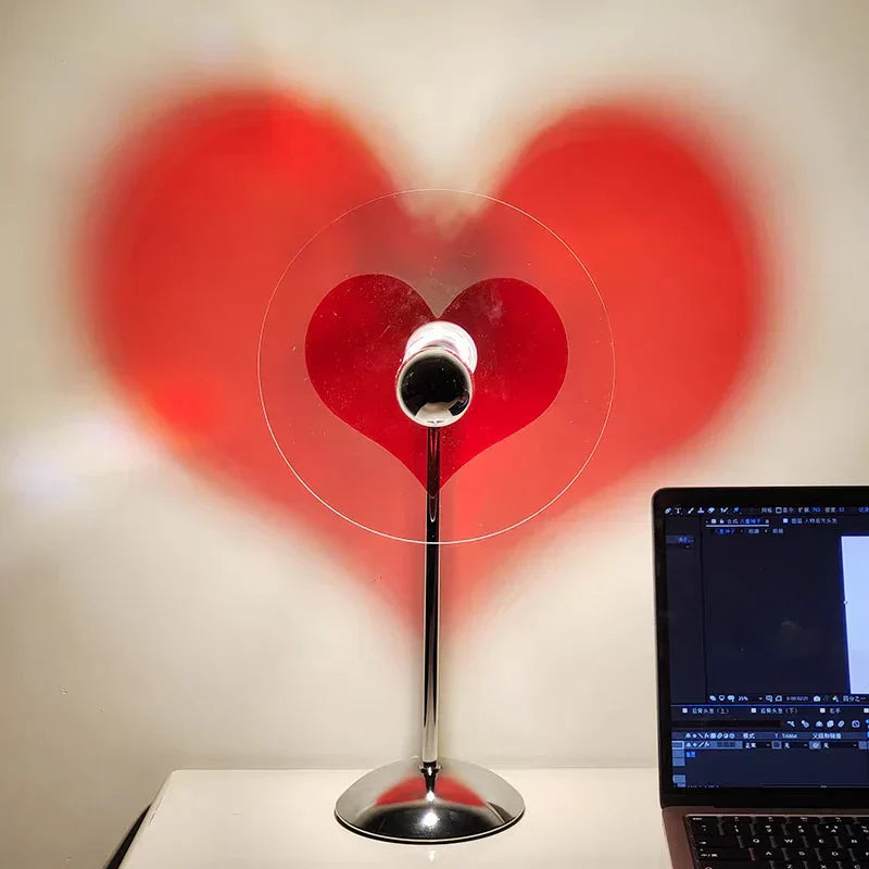 RomanticGlow - LED Projectielamp met Warme Sfeerverlichting