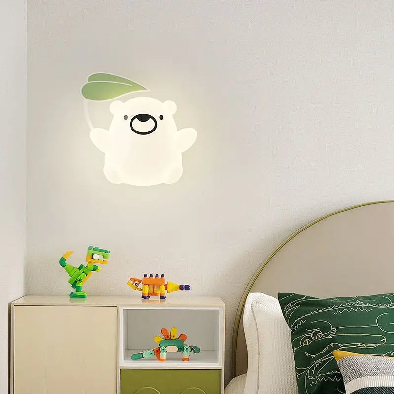 CartoonKinder - Lámpara de pared LED regulable para habitación infantil