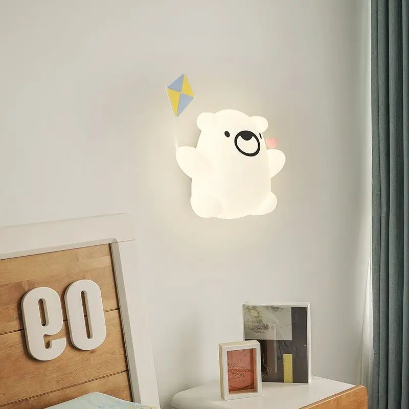 CartoonKinder - Dimbare LED Wandlamp voor Kinderkamer