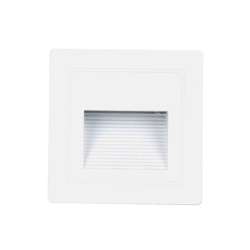 Minimalistische LED-wandlamp voor inbouwmontage