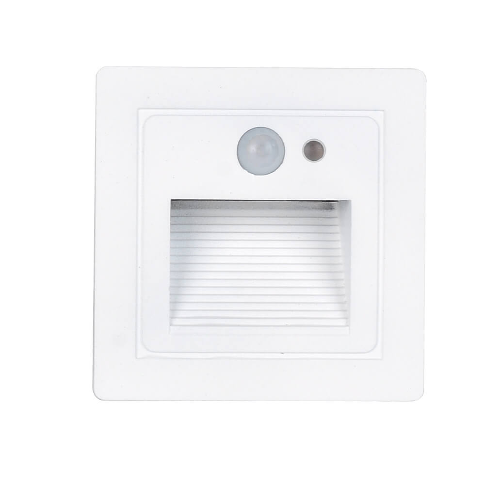 Minimalistische LED-wandlamp voor inbouwmontage