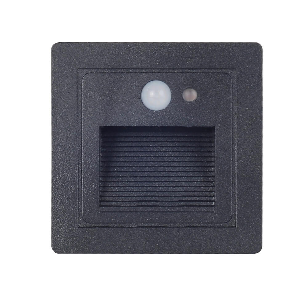 Minimalistische LED-wandlamp voor inbouwmontage