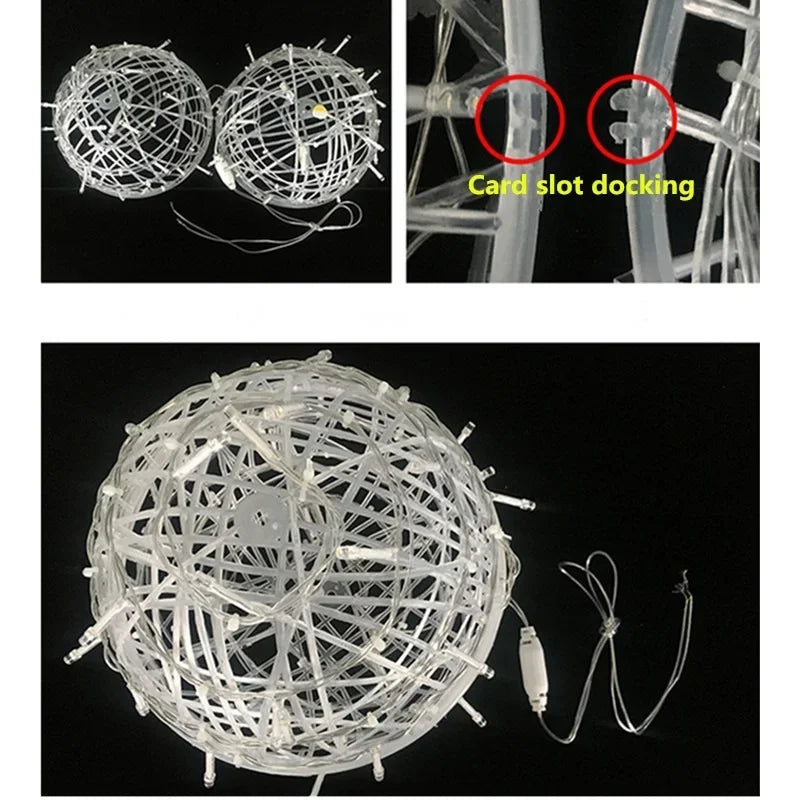 SphereGlow - Rieten Feestverlichting