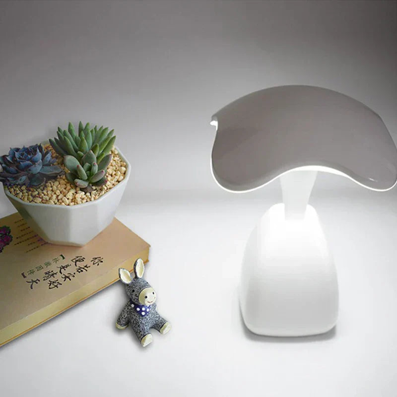 GlowTouch - Lámpara nocturna LED con control táctil, lámpara de mesa regulable para dormitorio y oficina