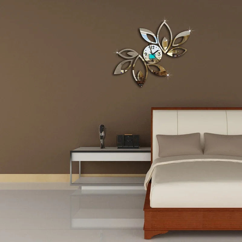 DecoTime - Reloj de pared acrílico 3D moderno