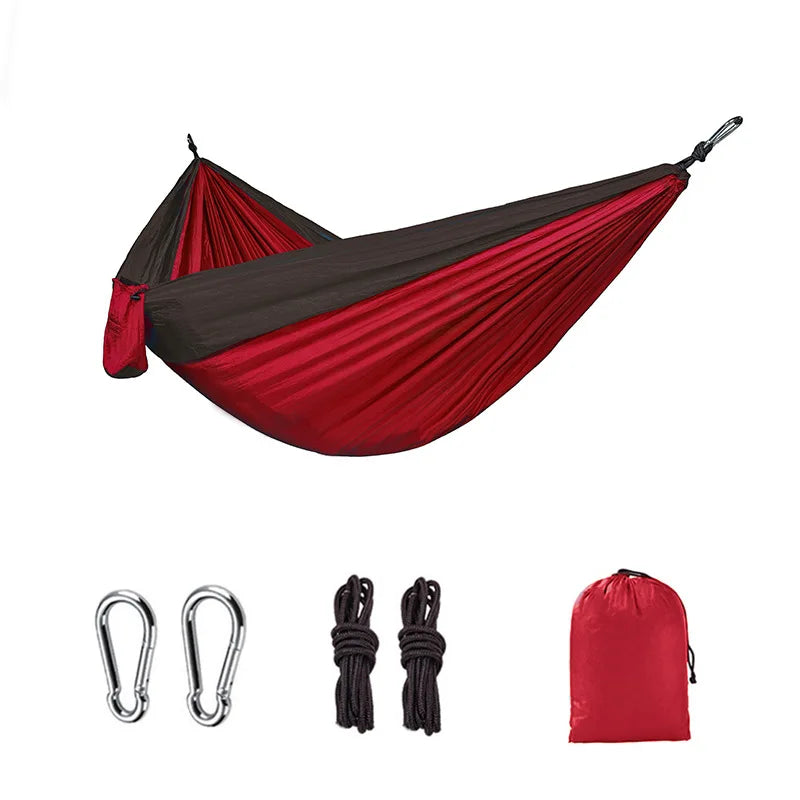 Single Person Draagbare Outdoor Camping Hangmat van Nylon