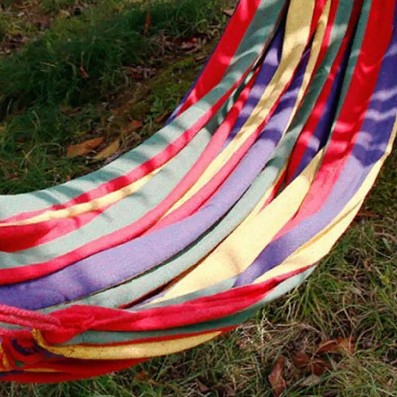 Single Wide Dikke Canvas Hangmat Outdoor Camping