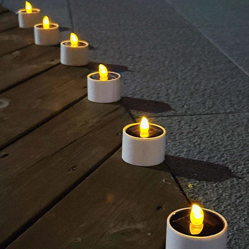 LumiFlame - Candele LED Solari per Esterni