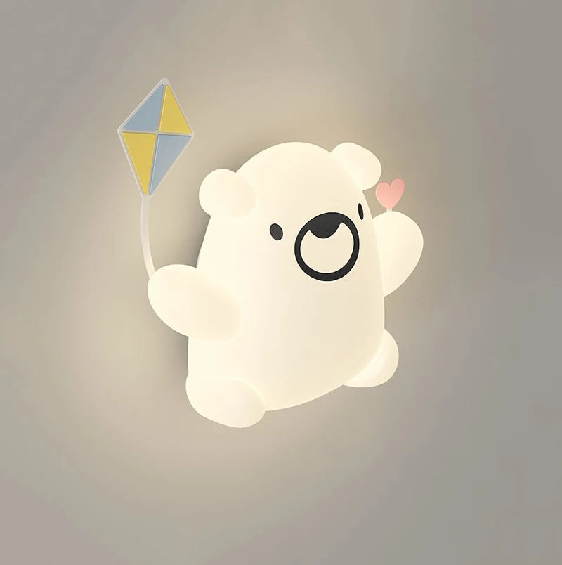 CartoonKinder - Dimbare LED Wandlamp voor Kinderkamer