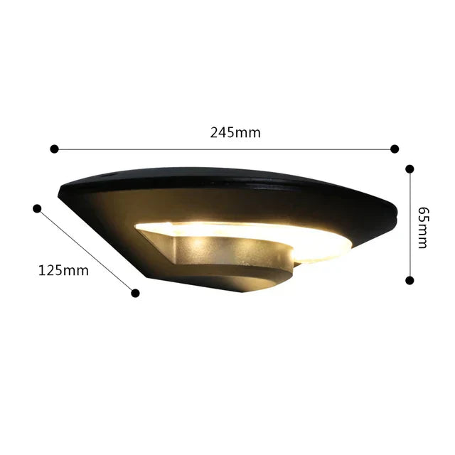LumiWall – Modern LED Outdoor Wall Lamp for Garden & Terrace – Weatherproof & Energy Efficient
