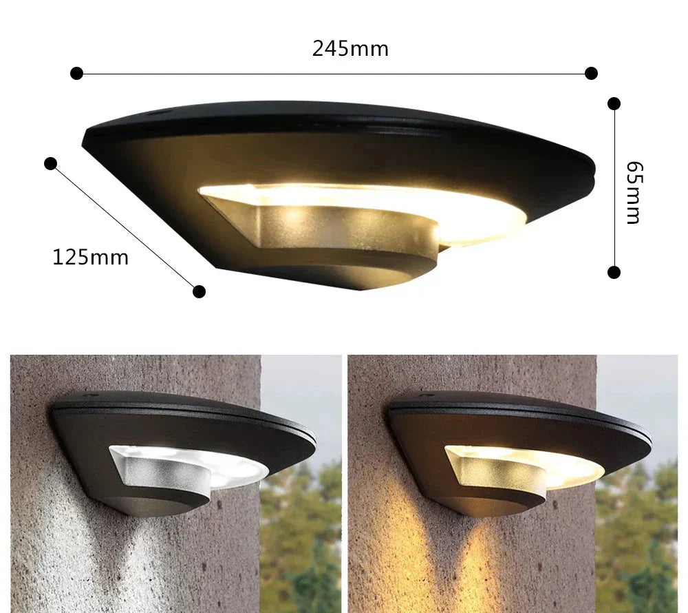LumiWall – Modern LED Outdoor Wall Lamp for Garden & Terrace – Weatherproof & Energy Efficient