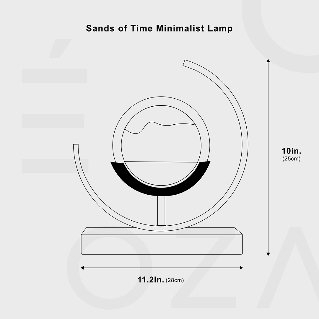 Lámpara de mesa atemporal - Iluminación minimalista