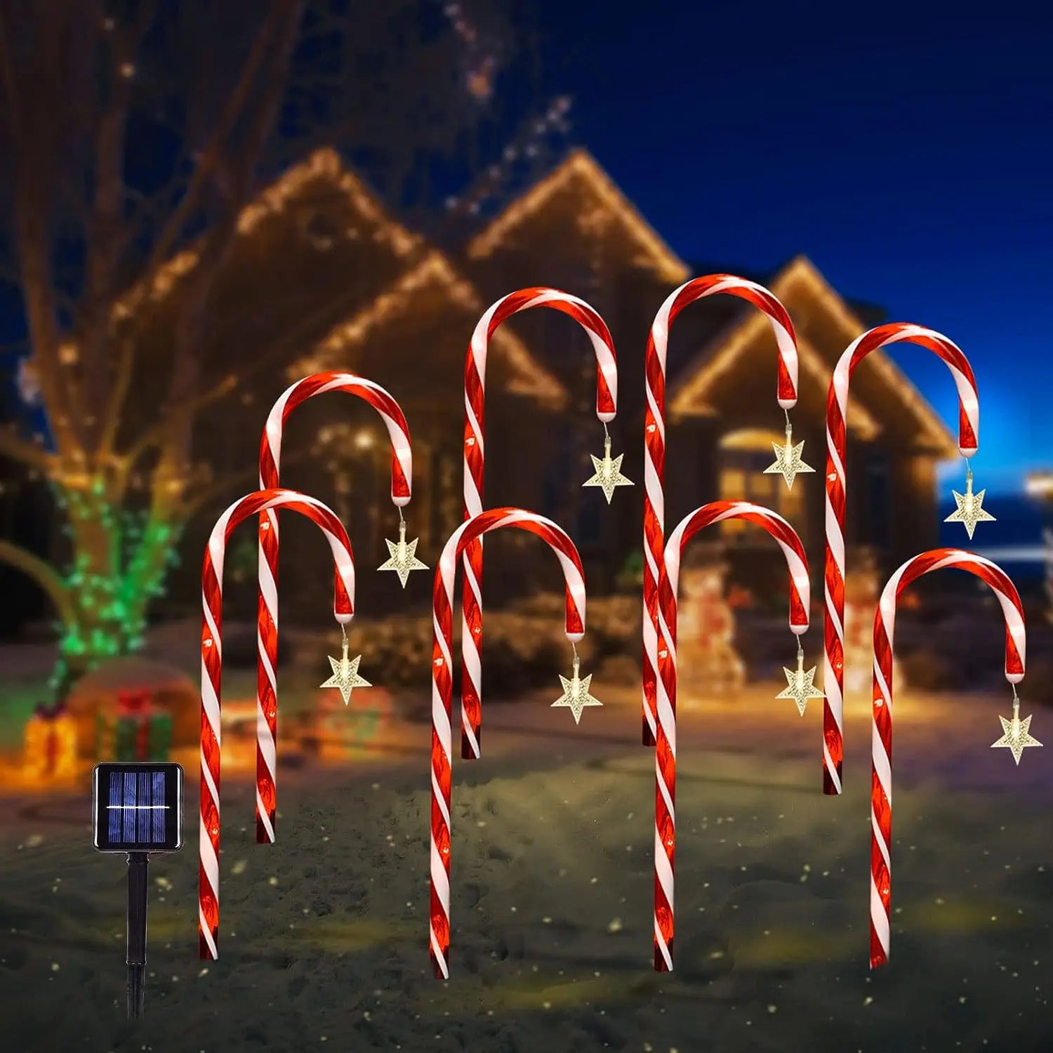 TwinklePath - Suiker Kerstverlichting voor de Tuin