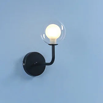 NordicLuxe - Glass Wall Lamp - Modern LED Lamp for Bedroom and Living Room