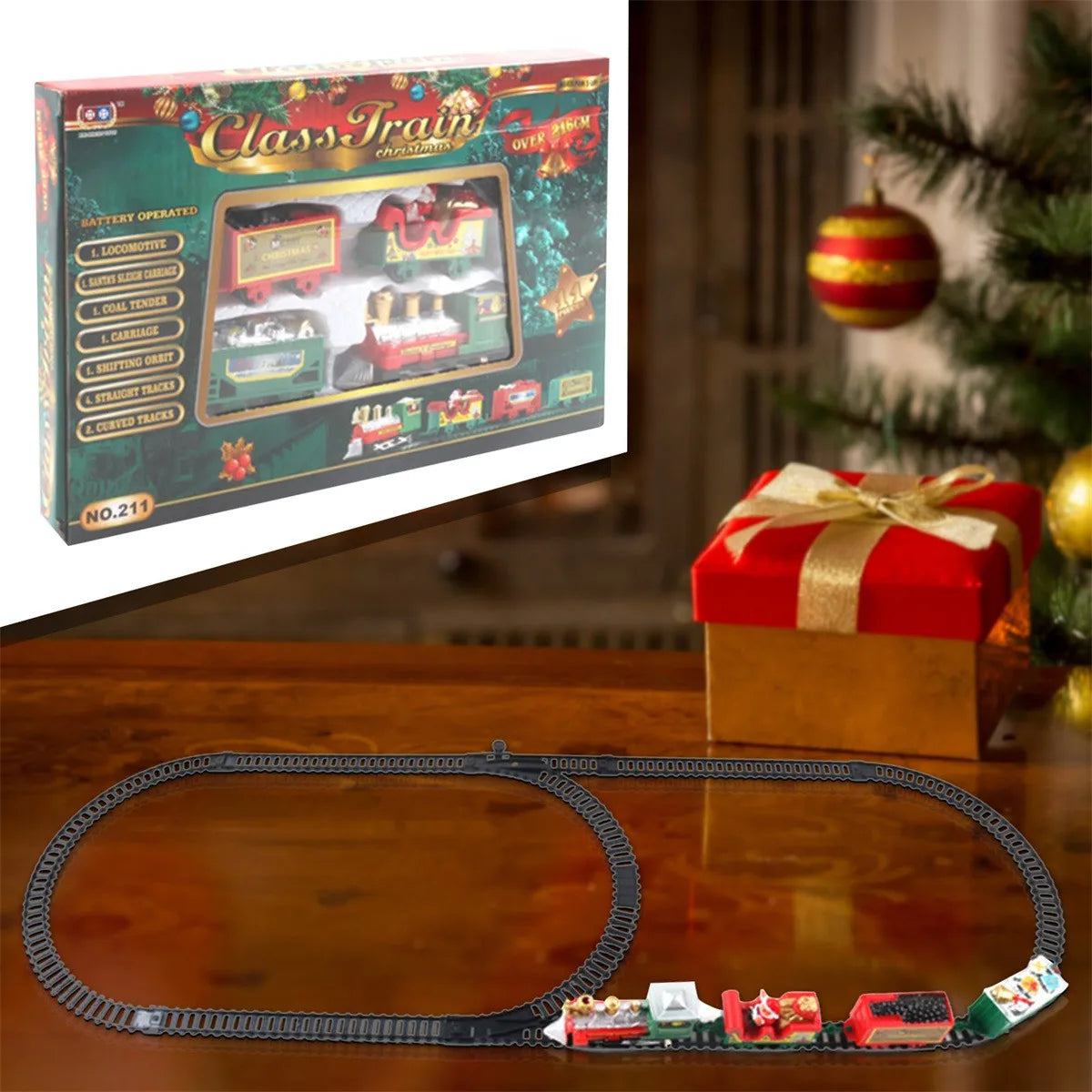 KerstExpress - Electric Train for Christmas Tree Decoration