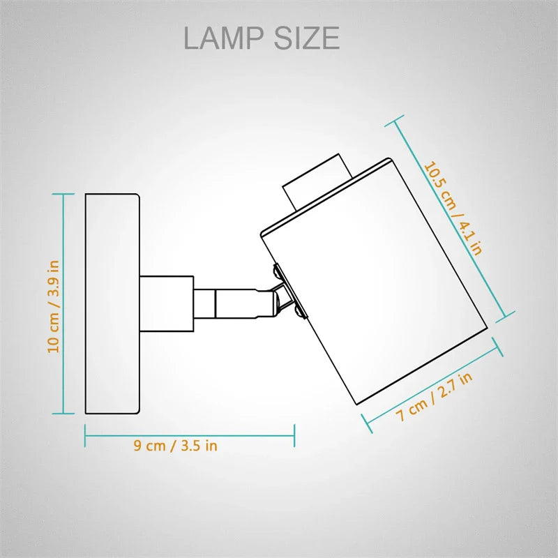 ScandiLicht - Lámpara de pared ajustable