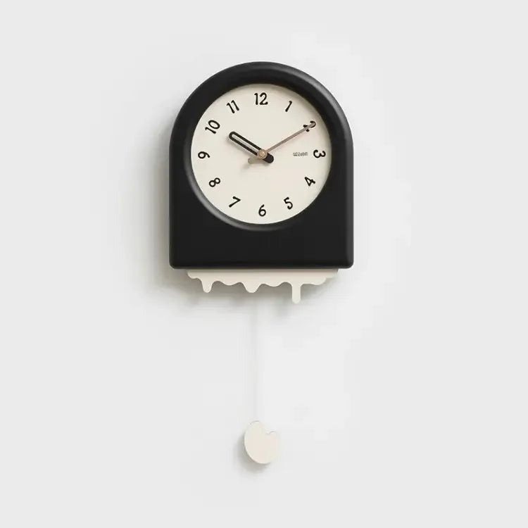 CremePendulum - Reloj de Pared Estilo Coreano con Diseño Moderno