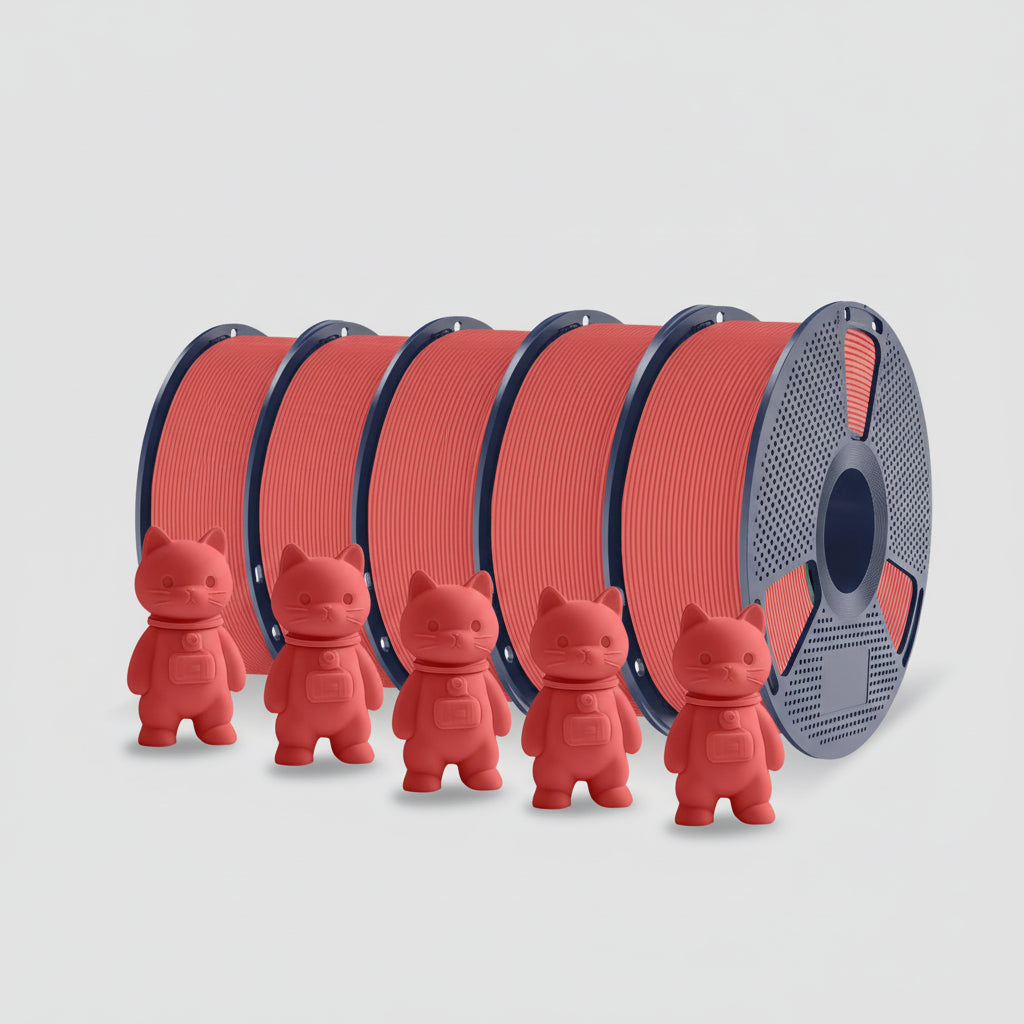 PLA Matte 3D Filament FDM Printers Kleurvolle Milieuvriendelijke Materialen