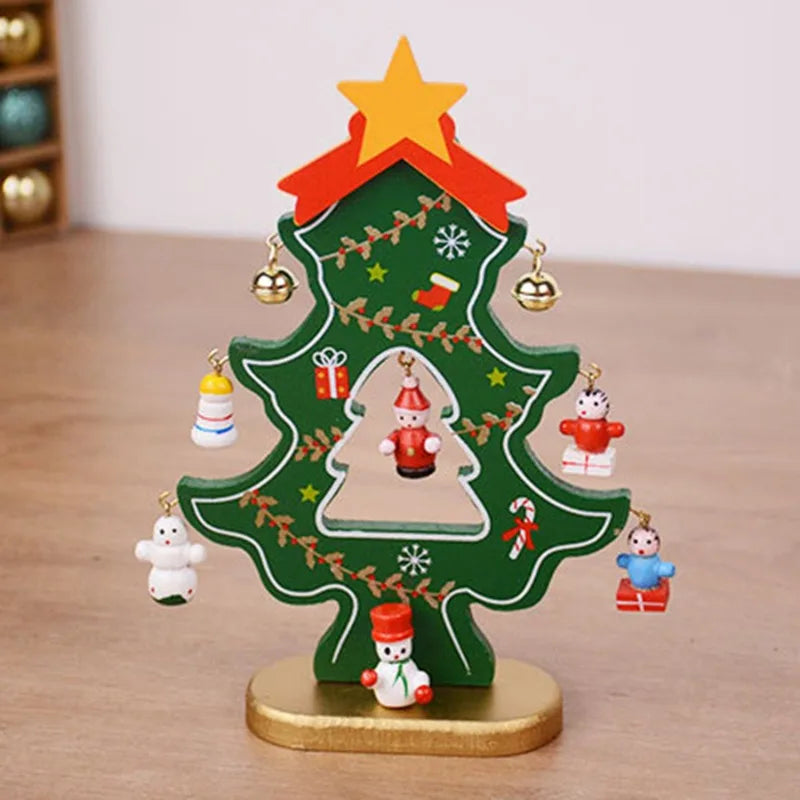 WoodDecor - Charming 3D Christmas Tree