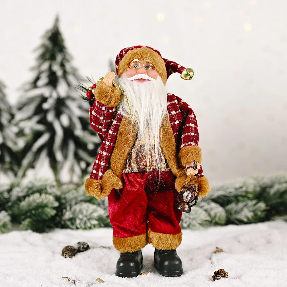 KerstPop - Santa Claus Plush voor Feestelijke Decoratie