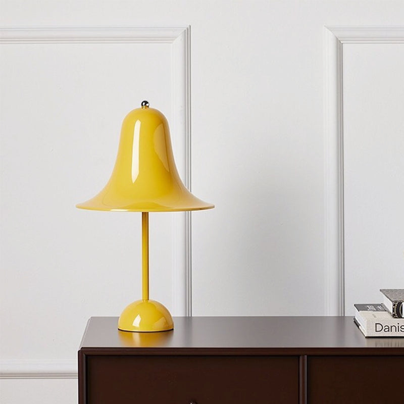 Lámpara de mesa regulable en forma de jarra Bell