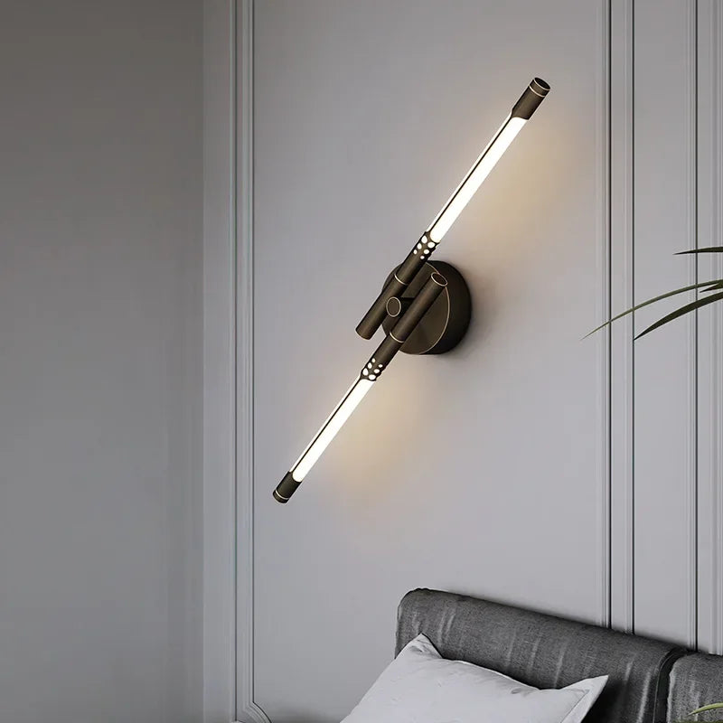 ModernLux - Lámpara de pared LED de lujo Iluminación interior Apliques para sala de estar y dormitorio