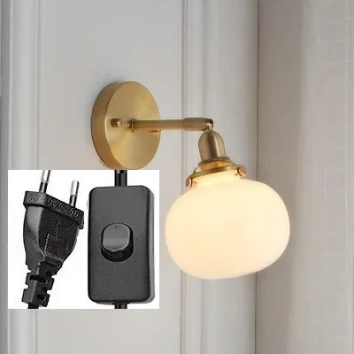 LichtKroon - Lámpara de pared moderna con interruptor de tracción