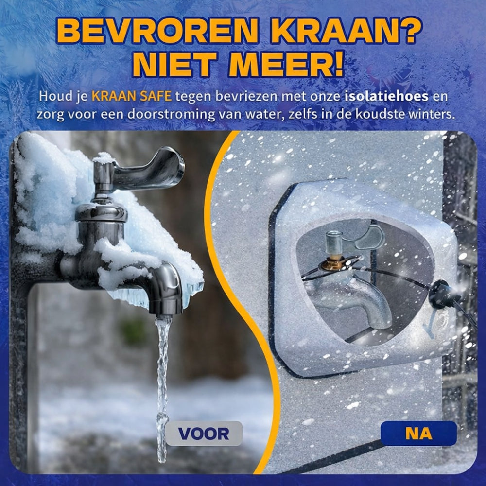 Outdoor Faucet Cover Foam Freeze Protection