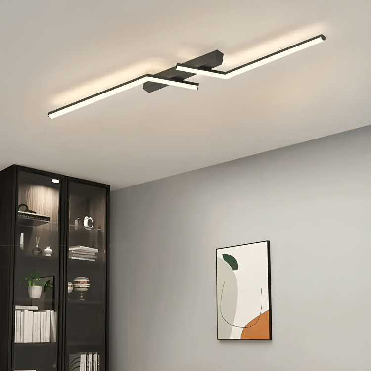 LumiSmart LED Ceiling Lamp with Remote Control - Dimmable and Color Adjustment