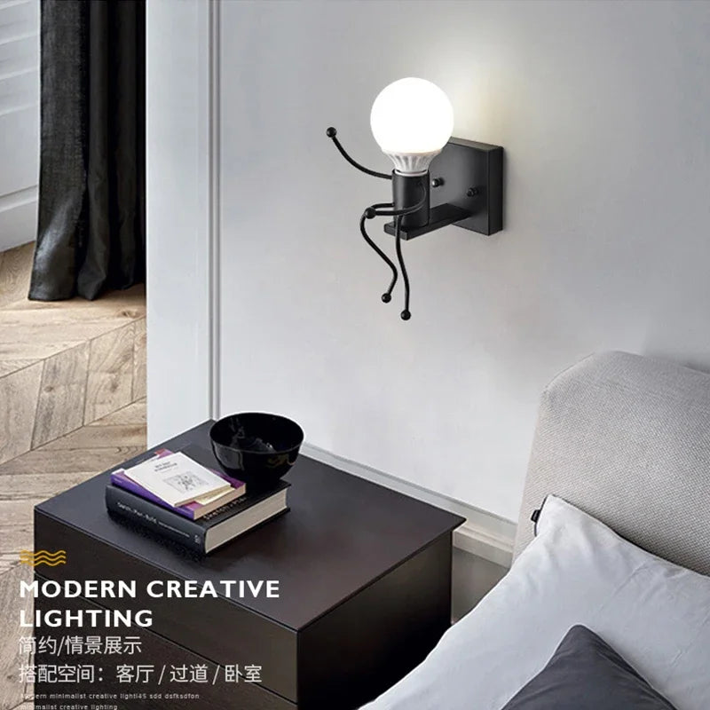 RobotLicht - Aplique moderno para habitaciones infantiles