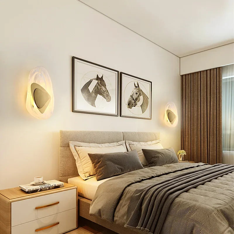 GlowElegance - Moderne LED Wandlamp Voor Slaapkamer en Woonkamer
