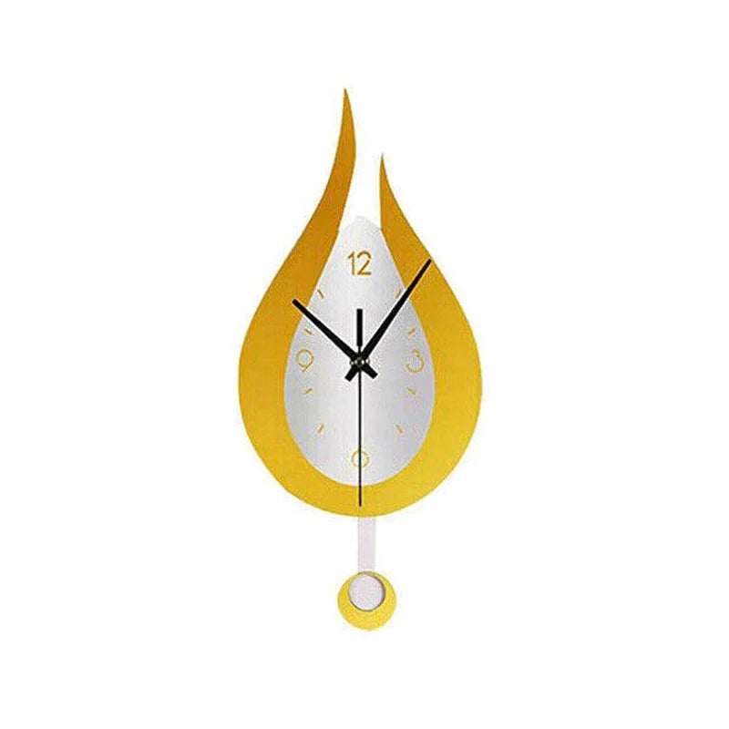 WaterDrop - Reloj de pared colgante minimalista moderno