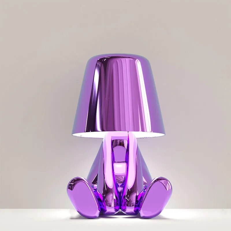 ThinkLuxe - Moderne LED Tafellamp Kunsthars Voet