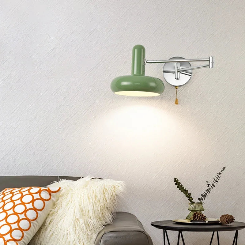 LichtSwing - Lámpara de pared LED minimalista para dormitorio y sala de estar