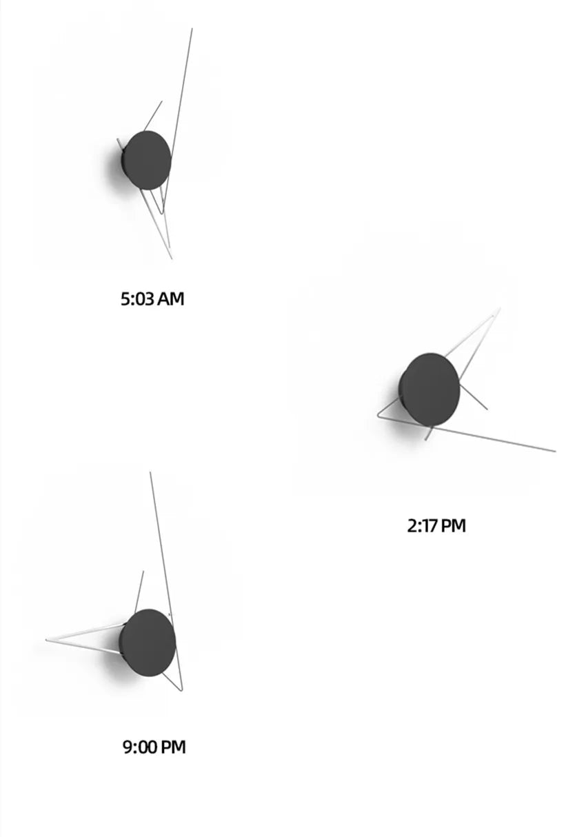 ModernArt - DIY Silent Wall Clock for Minimalist Design