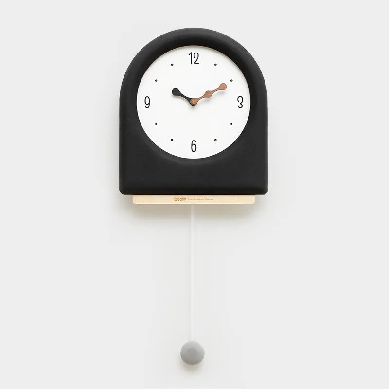 CremePendulum - Reloj de Pared Estilo Coreano con Diseño Moderno