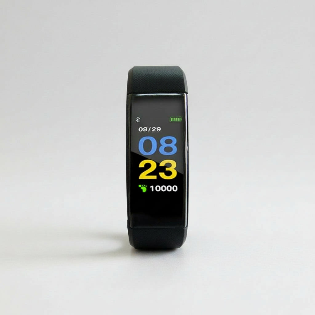 Senior Smartwatch GPS Health Tracker LED Waterproof Strap